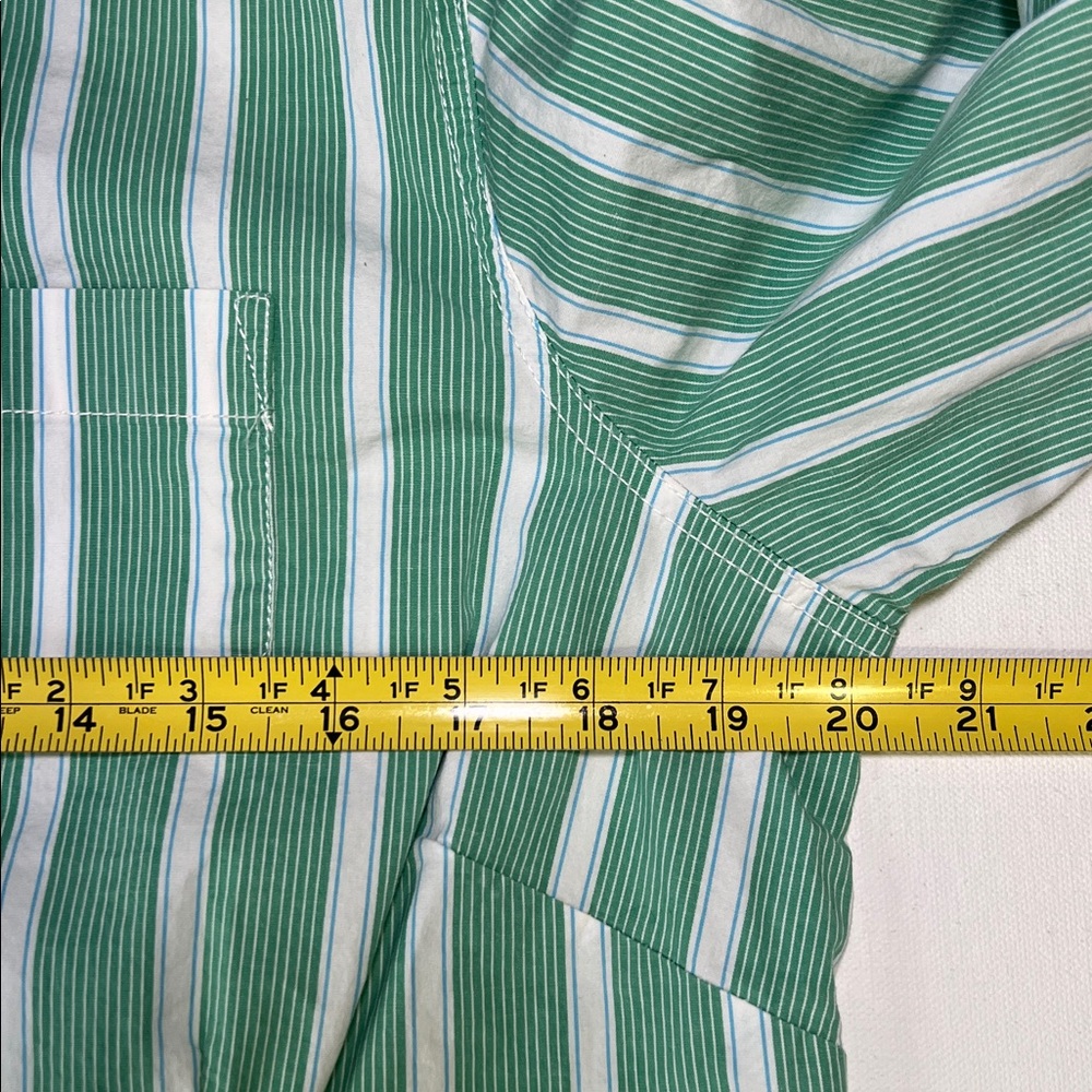 LL Bean Womens  Button Up Shirt  Long Sleeve  Stretch Cotton Semi Fitted Large - Picture 4 of 10